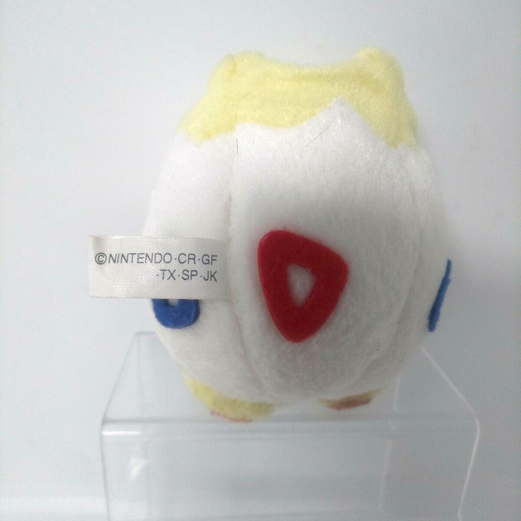 [USED]Pokemon Togepi Plush Toy 1998 Condition Original Item 8cm Pocket Monsters Bandai Nintendo Anonymous Shipping (Early Model) - - As-is - - Height