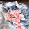 Luxury Floral Print Silk Square Scarf Women Soft Satin Kerchief Hairbands Head Hijab Hands Bag Ribbon Female Headscarf Decorate