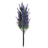 Bamboo Leaf Artificial Lavender Stake Flower No Fade Simulation Lavender Plant  Patio Lawn