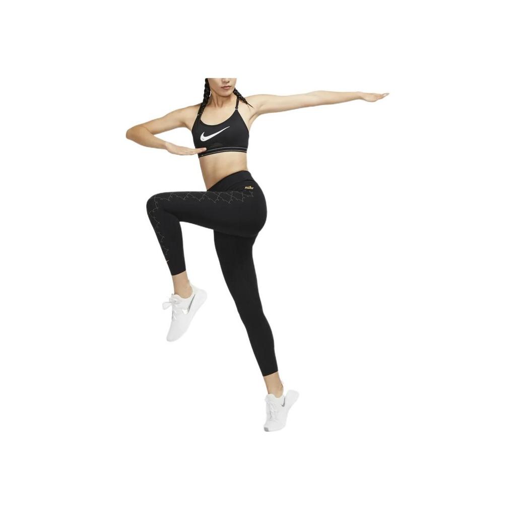 Nike Big Swoosh Fitness Sports Bra Women Underwear Black DM0575-010