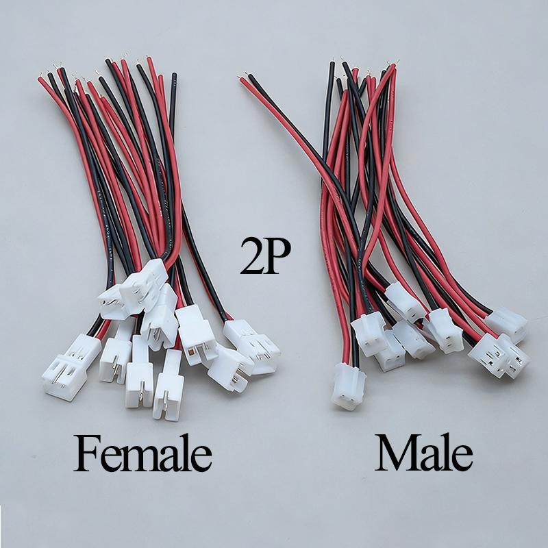 10Pair Ph2.0mm Terminal Wire 2P3P4P5P6P Male And Female Aerial Docking Connection Wire Battery Power Cord 15cm Cable