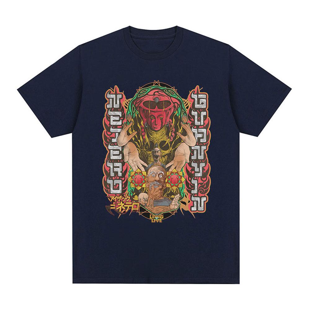 Anime Hunter X Hunter T Shirt Aizakku Netero Manga Graphic Short Sleeve Tshirt Men Women Cotton Casual Tshirts Tops Streetwear