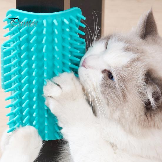 Cat Comb Soft Pet Corner Grooming Brush Kitten Hair Removal Brush Cat Scratcher Comb Pet Accessories