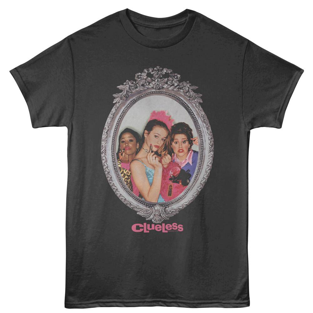Clueless Movie Cher Dionne Tai Makeup Framed Mirror Men T Shirt XXXL