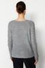 Women's Fashionable Stylish Sweater Mint Textured Crew Neck Knitwear Sweater