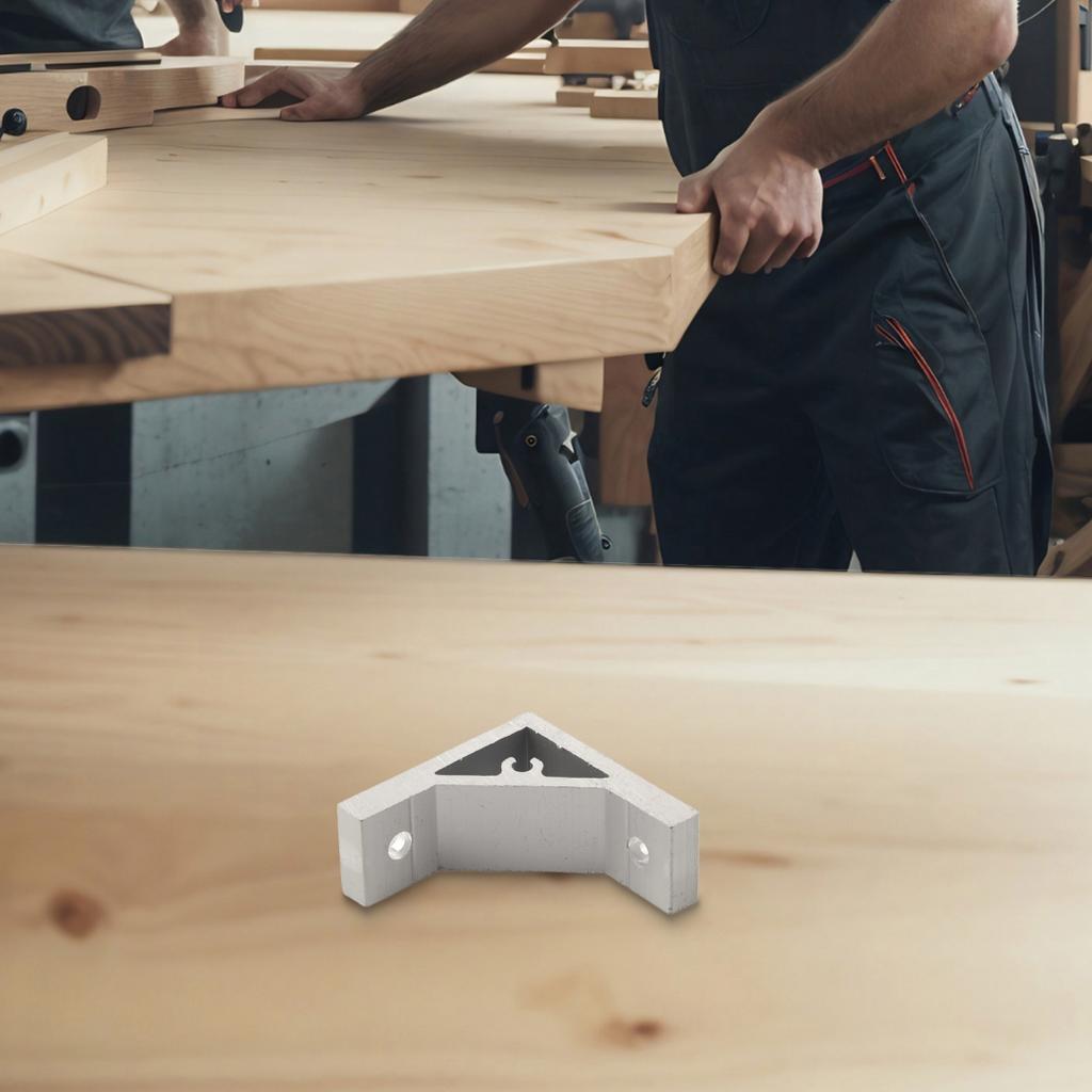 Easily Connect For Aluminum Profiles with 90 Degree Corner Angle Brackets