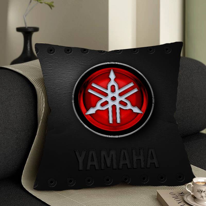 Motorcycle Cool Y-YaMmahaS Cushion Cover Pillowcase Upholstery Sofa Throw Pillow Home Decor Pillowcas