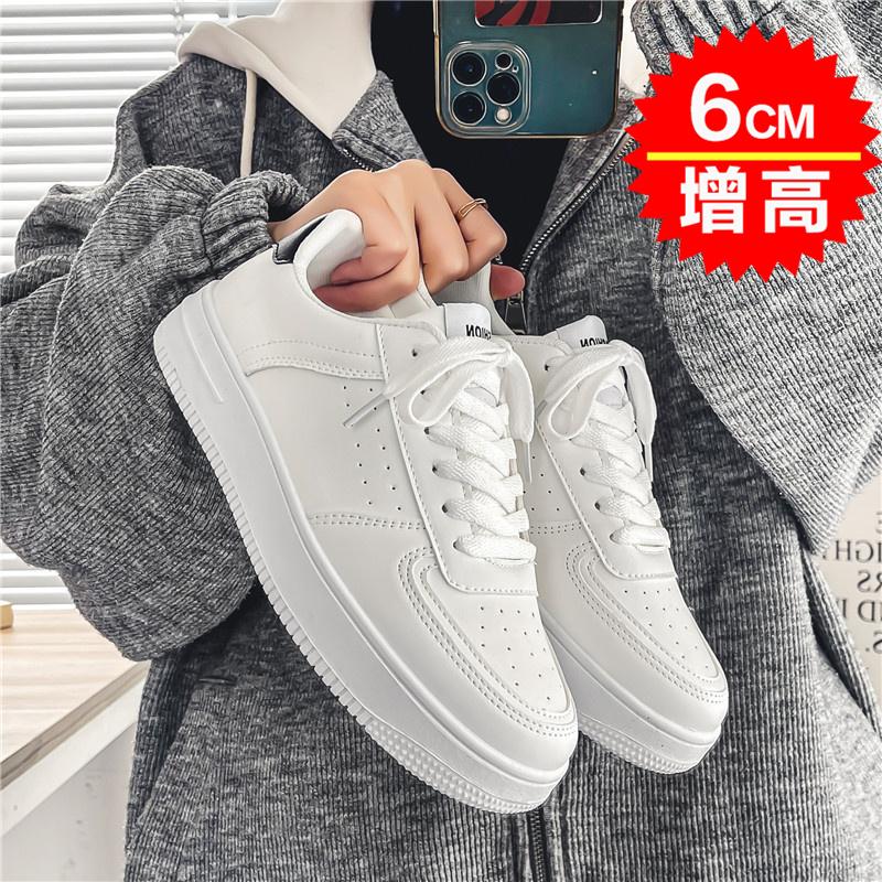 Summer breathable casual student new pure white sports shoes