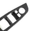 Carbon Fiber Inner Door Handle Switch Panel Cover Trim For BMW 5 Series F10 F18