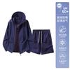 Outdoor sunscreen clothing for women 1011 summer new UPF10 + breathable loose large size sunscreen clothing thin jacket for men
