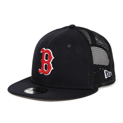MLB 9FIFTY Boston Red Sox Mesh Snapback Free Size Cap,