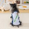 Dog T-Shirt Breathable Pet Vest Summer Dog Clothes Color Block Puppy Tee Shirt with D-Ring for Small Dogs
