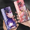 Genshin Impact Game Phone Case For Xiaomi Mi Poco X3 NFC X4 M4 M3 Pro F1 F4 F3 GT C40 11T 11 Lite 5G Fundas Black Cover