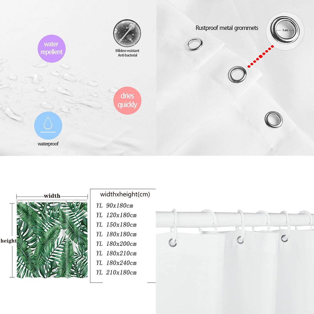 Shower Anime For G-Gokus Curtain Waterproof Polyester Fabric Paint Colorful Bath Curtains Home Bathroom Decor Curtain With Hook