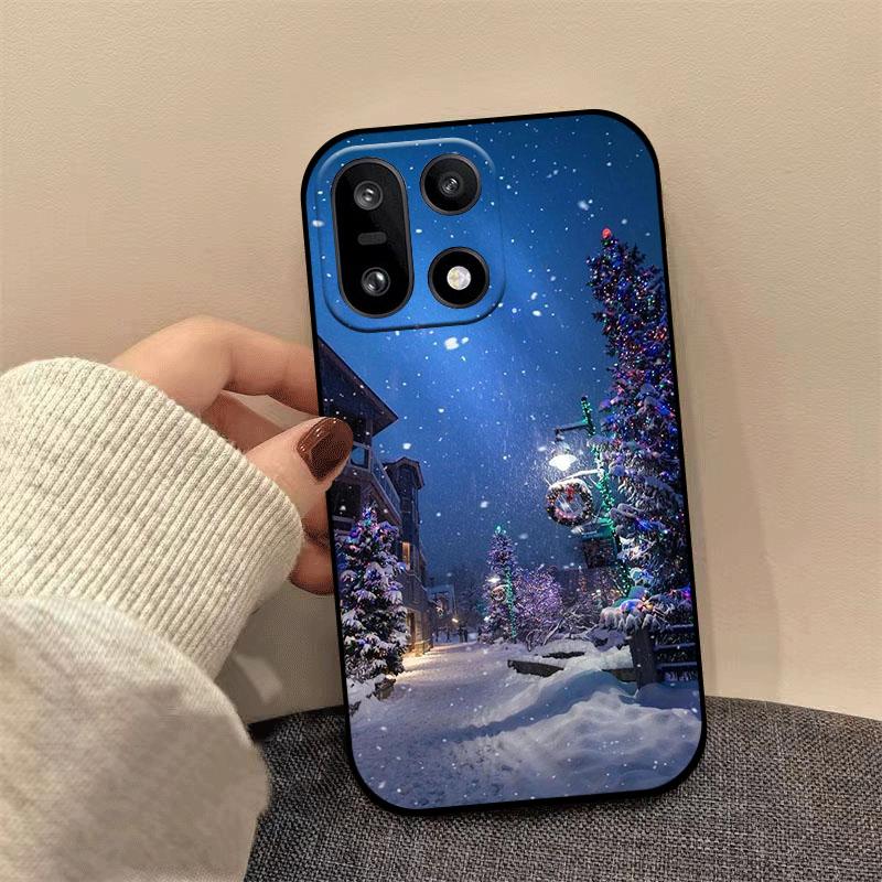For Oneplus 10T 10R 11R 12R 11 12 13 13S 15 Pro Case Christmas Phone Cover Shockproof Protective Bumper Soft Silicone TPU Funda