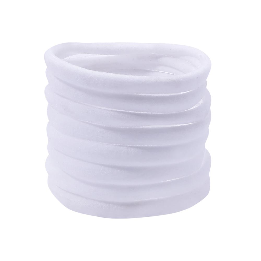 10/30 STÜCKE/Set Damen Mädchen Basic Haargummis Einfache Unifarben Elastisches Stirnband Haargummis Haarbänder Haarschmuck Pferdeschwanzhalter