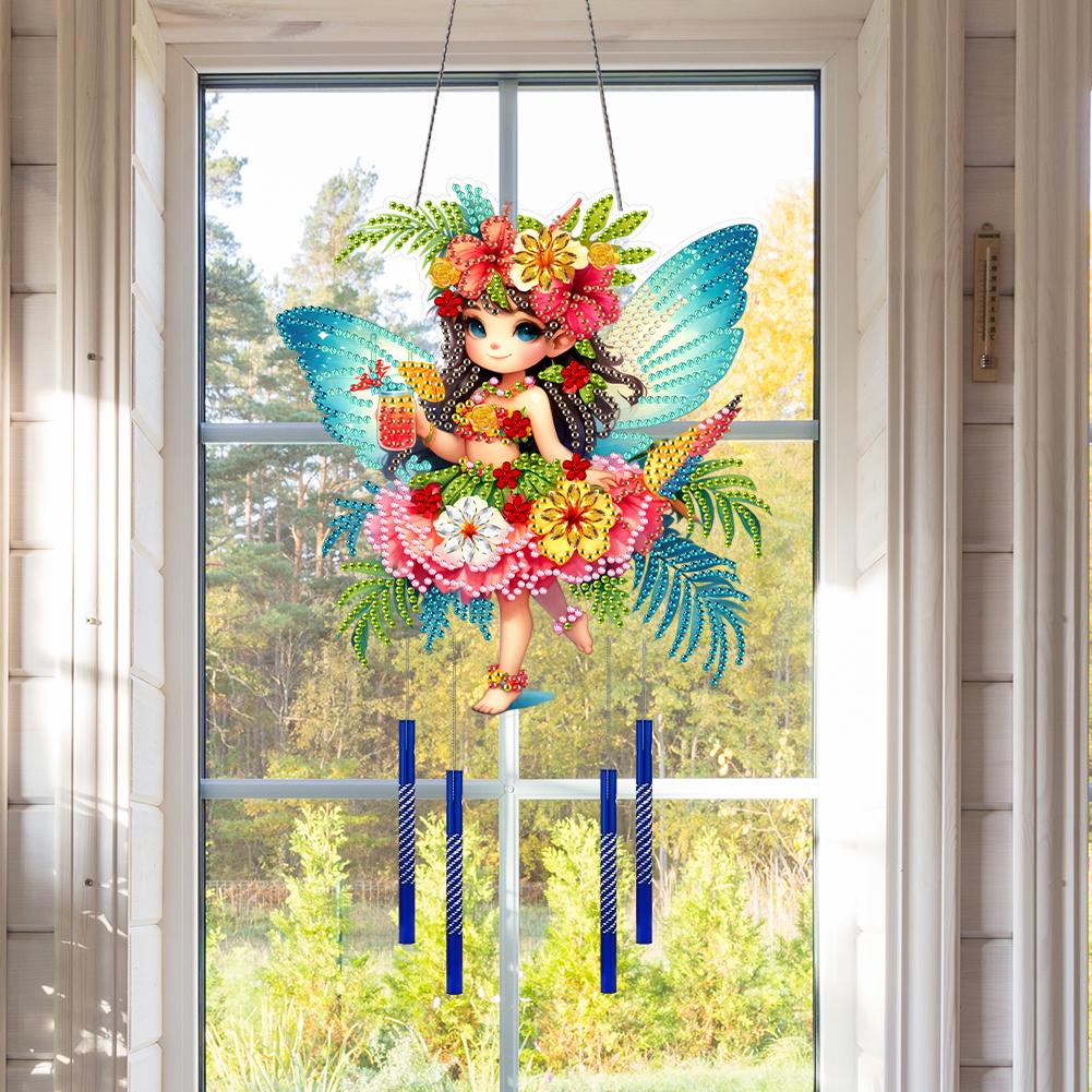 Acryl 2D/Flach DIY Spezielle Form Strass Diamant Kunst Fensteranhänger Diamant Malerei Set Fensteraufhängung Kunst für Heimdekoration