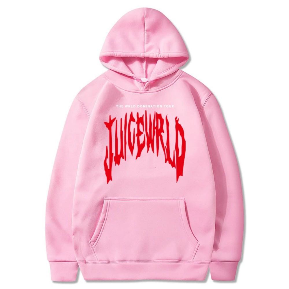 2026 New Juice WRLD Graphic Women's Hoodie – Retro Rap Style, Loose-Fit Casual Streetwear Hip-Hop Long-Sleeve Pullover