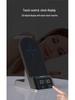 4-in-1 Wireless Charging Station with Clock for Apple Watch, Earphones, and Phone