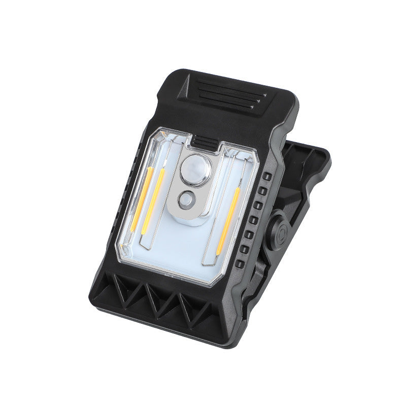 1PCS Outdoor LED Solar Clip Light Portable Waterproof Body Sensor Lamp Courtyard Garden Lamp Patio Home Camping Wall Lights