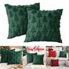 Christmas Celebration Pillow Cover With Invisible Closure Simple Cleaning Sturdy for Living Room Bedroom