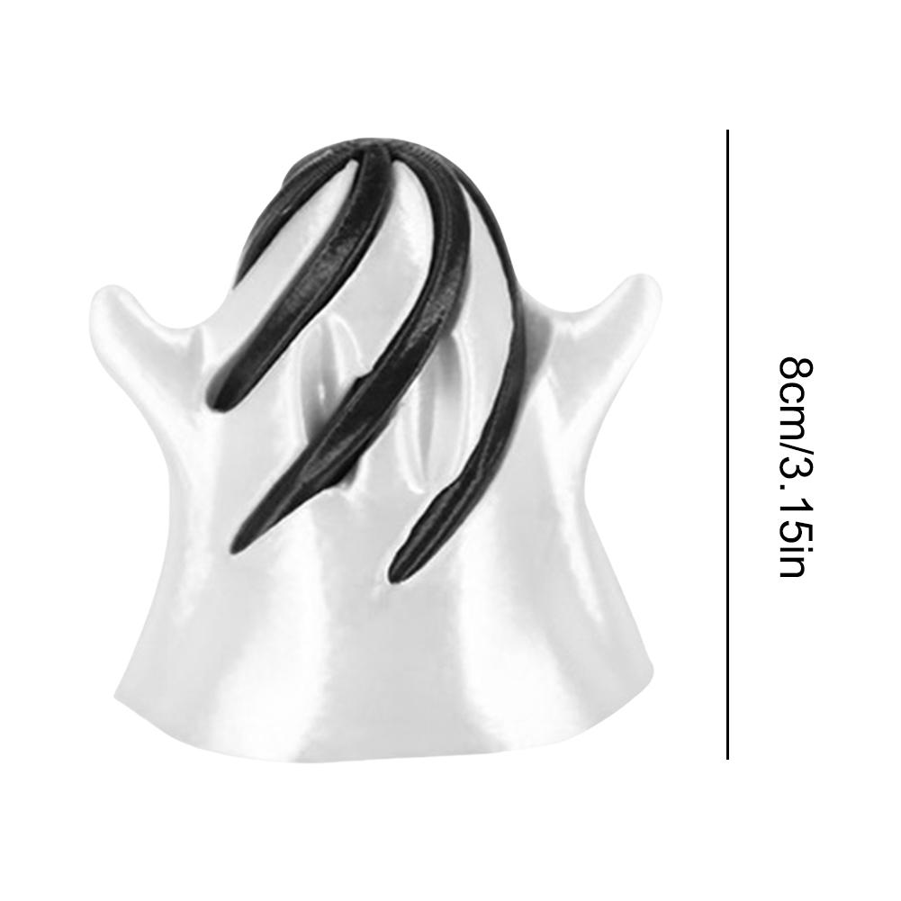 3D Printed Halloween Ghost Spiral Cone Fidget Toy Halloween Toys Spiral Perspective Sculpture Toys for Kids and Adults