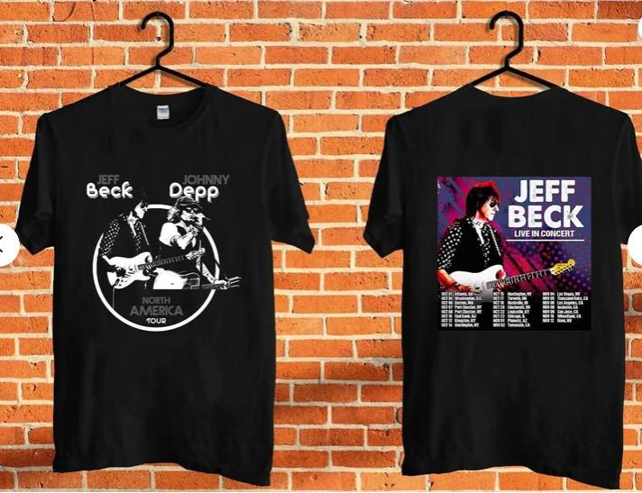 Jeff Beck shirt 2022 Jeff Beck Tshirt. M