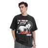 Scream Stu Macher I'm Feelin A Little Woozy Here Matthew Lillard Washed T Shirts Streetwear T-Shirt Tees Men Women Summer
