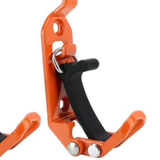 Shovel Bracket Heavy Duty Metal Rubber Mount Kit Secure Grip 62lb