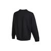 Nike Solo Swoosh Solid Color Pullover Fleece Lined Sweatshirt Men's Black DX1362-010
