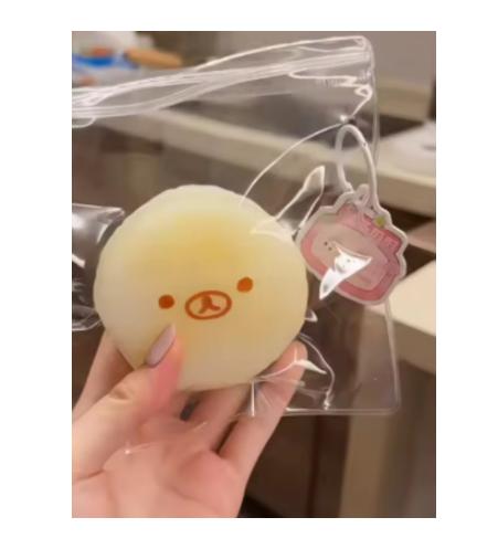 Handmade Simulation Banana Squishy Pinch Slow Rebound Sensory Tool Food Grade Silicone Pressure Ball Gifts