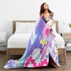 Needy Streamer Overload Kangel Flannel Blanket Winter  Super Soft Throw Blanket Home Decor Funny Bedspread Sofa Bed Cover
