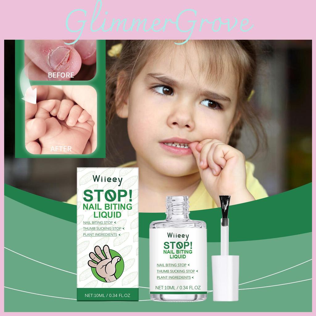 Wiieey Anti-bitande Nagelvård Bitter Lösning För Barn Milda Ingredienser 10ml