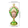 An Egg-shaped Jewelry Box, Jewelry Storage Box, Desktop Storage Box with Diamonds, Suitable for Valentine's Day Gifts, Holiday C