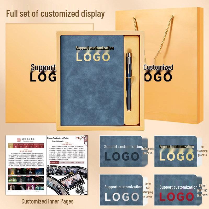 Custom Logo Laptop Gift Box with Stationery - School & Office Supplies Souvenir, Graduation Season