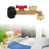 Gas Pressure Regulator Gas Pressure Meter Gas Meter and Leak Detector for RV Camper Cylinder BBQ Gas Grill Heater