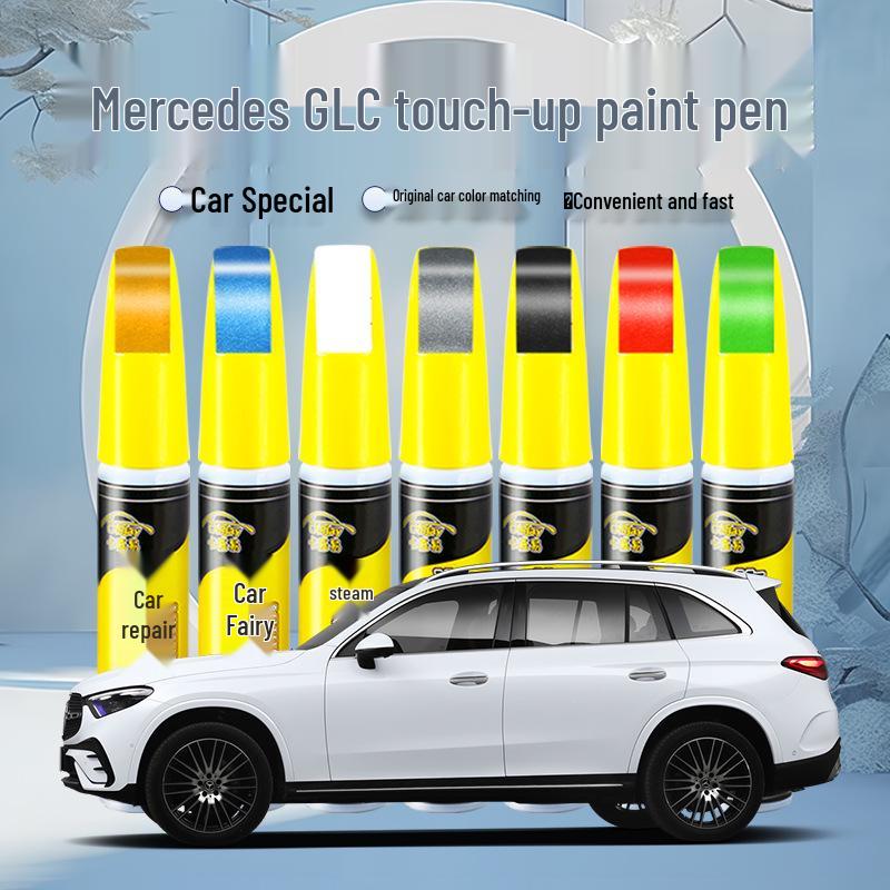 Mercedes-Benz GLC Touch-Up Paint Pen in Original Obsidian Black - Automotive Car Repair