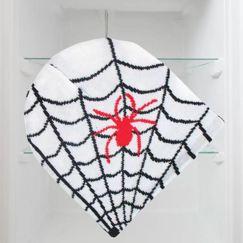 

Теплая жаккардовая вязаная шапка-бини с защитой ушей - Модный европейский и американский стиль One Size