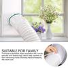 Practical Adjustable Portable Air Conditioner Window Vent Set Sliding Seal Home Accessory for Mobile and Dryer Designs