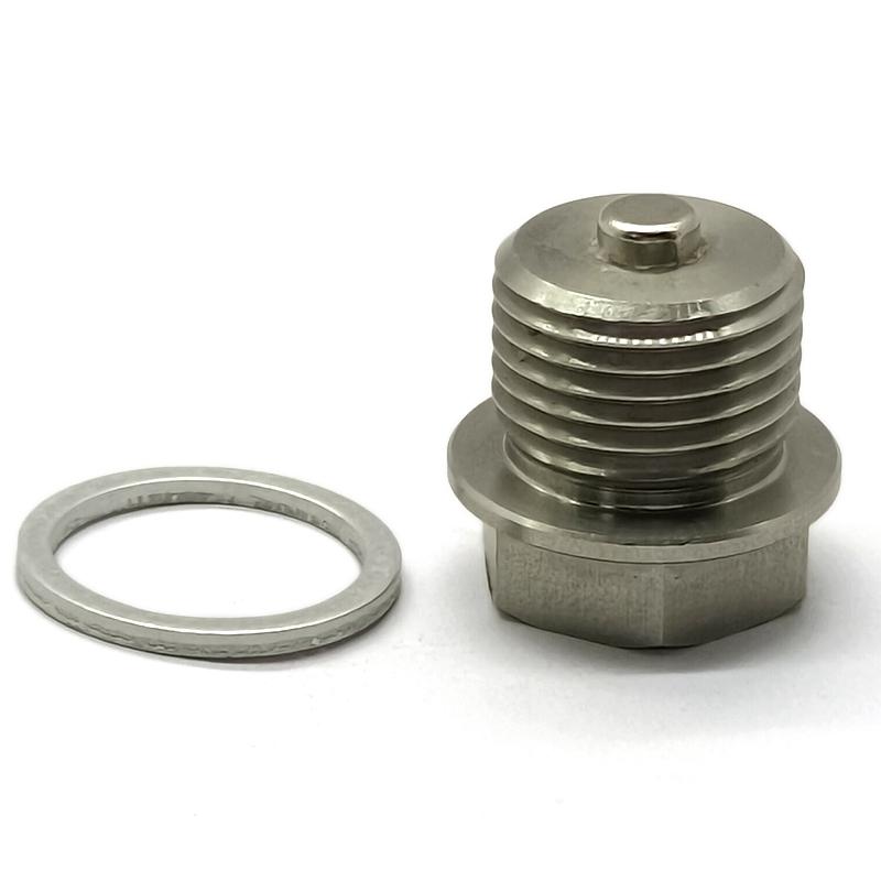 M18x1.5 Stainless Steel Neodymium Magnet Drain Plug Oil Drain Screw Car Accessories