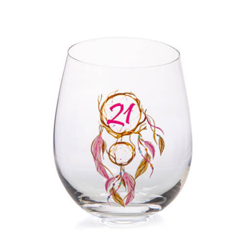 Tallulah Dream Stemless Glass (21st Birthday)