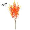 Long Lasting Fake Plants Fall Artificial Flower with Eucalyptus Leaf Lifelike Faux Plants Realistic UV Resistant for Autumn Thanksgiving Harvest