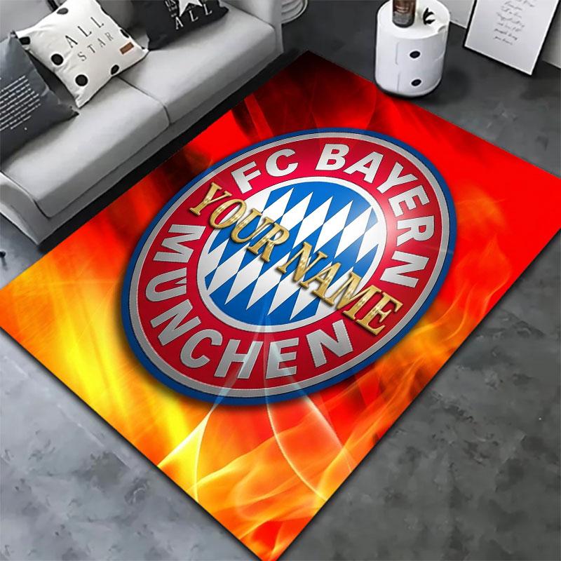 FC Bayern Munchen Custom Name Carpet Rug for Living Room Bedroom Home Sofa Decoration,Kids Play Non-slip Floor Mat