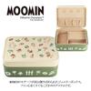 Moomin Moomin Jewelry Box X BOX Official Goods Accessory Case Trinket Case Girlfriend [MOOMIN] (Navy Brown) Women's Women's