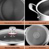 ZISIZ 316 Stainless Steel 26cm Multi-Purpose Pot with Lid