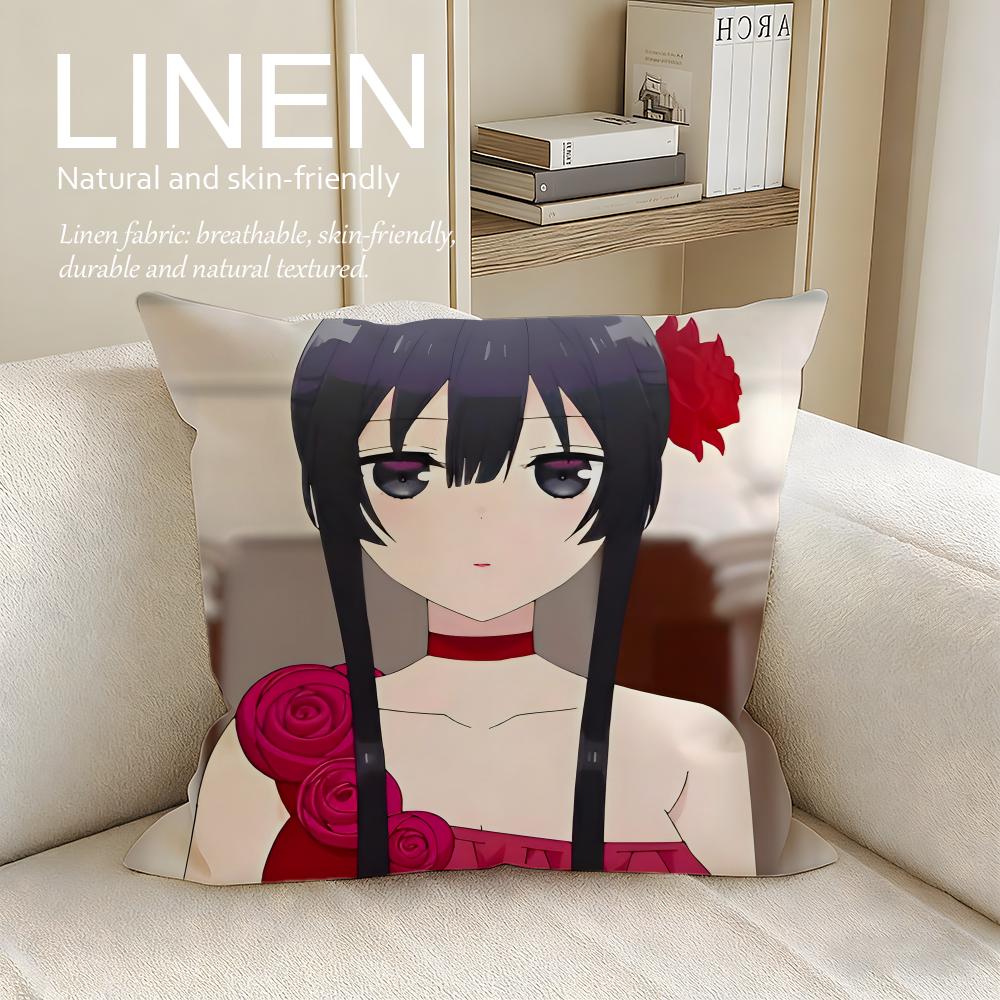 Fantasy Villainess Level Cushion Cover Pillowcase Set Pcs x x Breathable Washable Sofa Cushion Cover