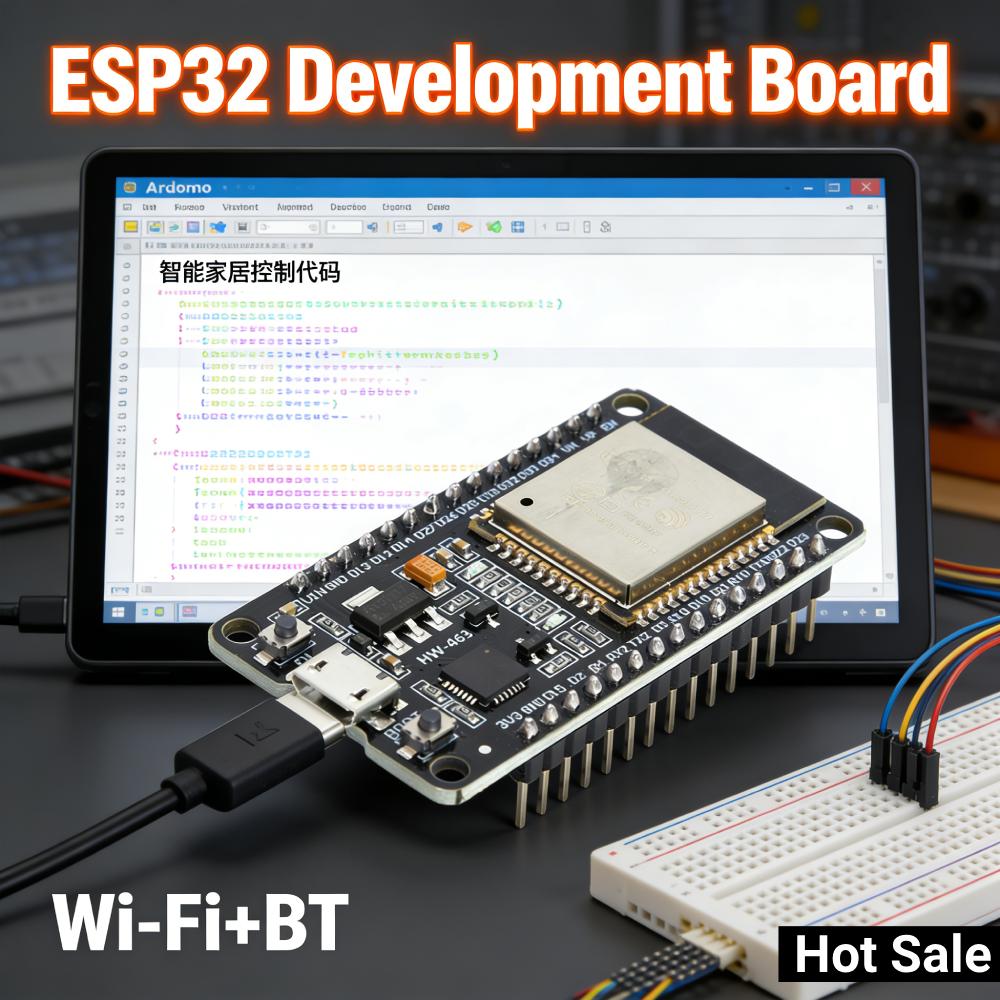 ESP-32S ESP--32 ESP32 WiFi Bluetooth Development Board PCB Module w/Antenna