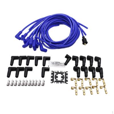 8.5mm Spark Plug Wires Directly Replace 135 45 Degree Boots Easy Installation High Performance for