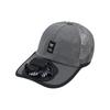 Summer Fan Hat For Men And Women Mesh Baseball Caps Embroidered Visor Hat Outdoor Embroidered Letter Sun Protection Hat