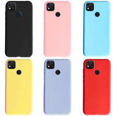 For Xiaomi Redmi 9C NFC 10A 10C Silicone Candy TPU Simple Phone Case For Redmi 10C 9A 10A 9C Nfc Cover Fundas